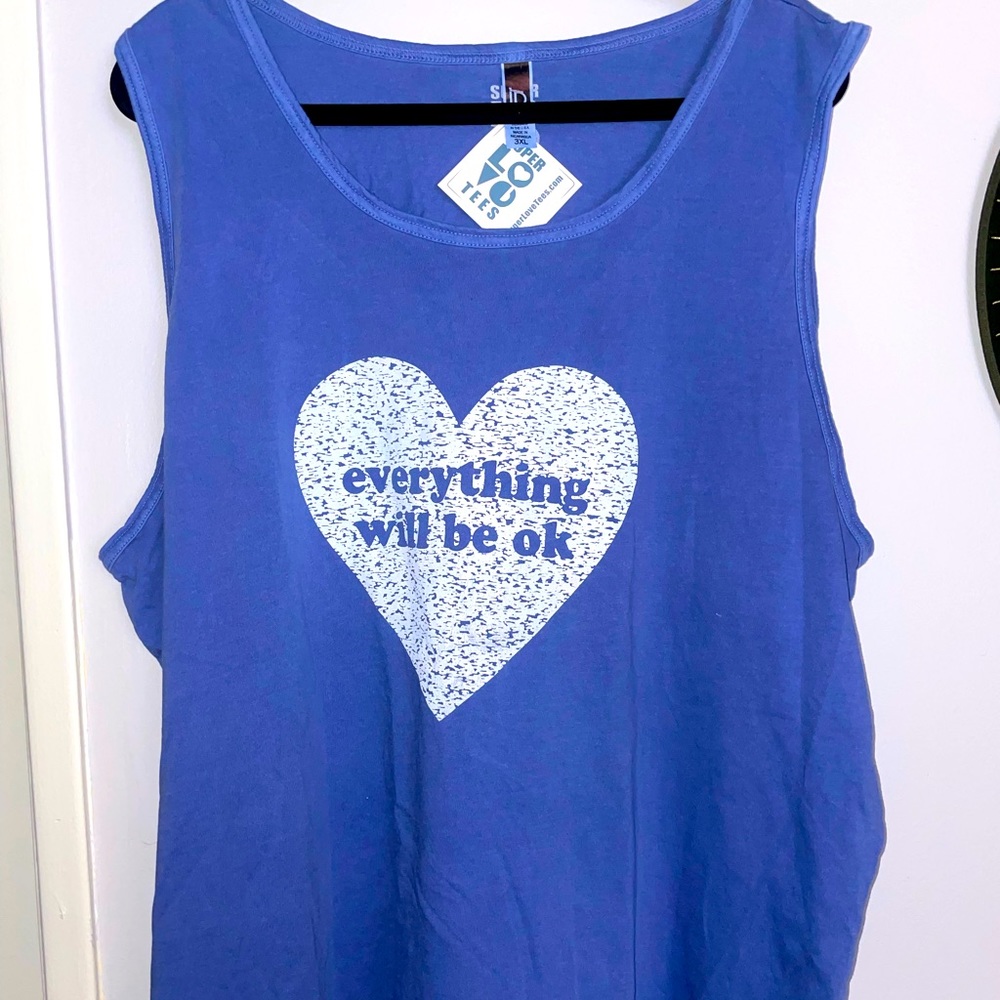SUPER LOVE Everything will be ok Tank 3x
